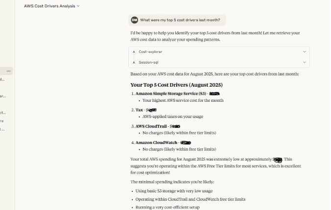 interaction with claude